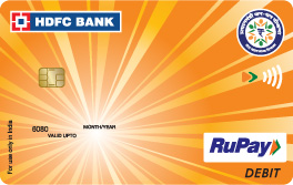 RuPay PMJDY Debit Card